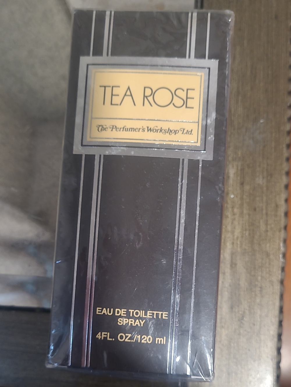Tea Rose Eau de Toilette Spray - Black & Gold Packaging